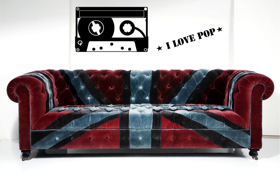 Cinta cassette I love pop